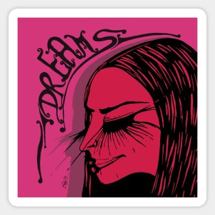 Dreams Fuchsia 2 - Sticker